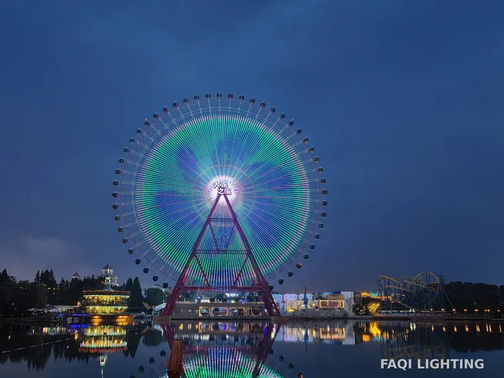 辽宁大连发现王国108米摩天轮